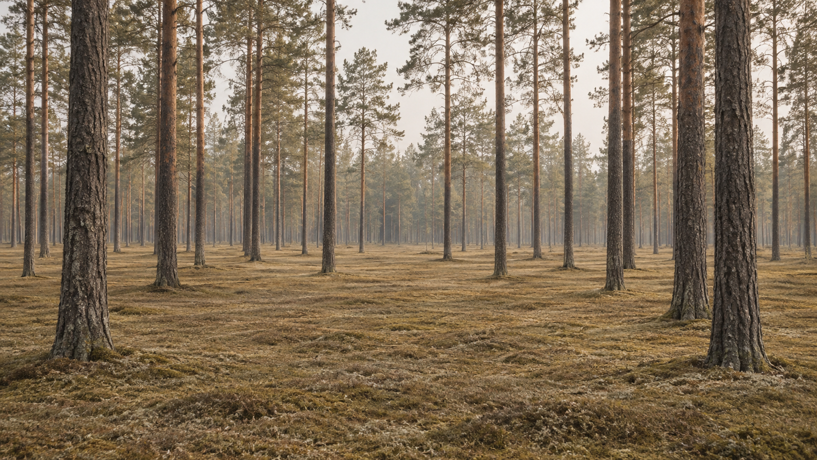 Rauhallinen kangasmetsä